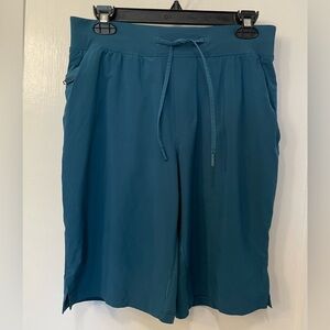 Lululemon T.H.E. Short 11" *Linerless Bermuda Teal Medium